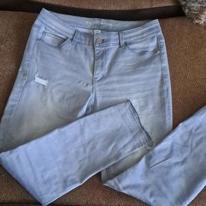 White House/Black Market Grey Washed Jeans